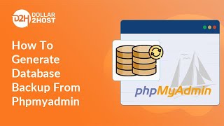 How To Generate Database Backup From Phpmyadmin