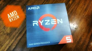 AMD Ryzen 5 5600 Processor Unboxing@AMD