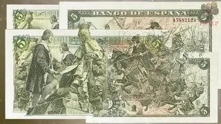 Valor-y-El Precio- Billete-de-5-Pesetas-de-1945-Capitulaciones-de-Santa-Fe ...