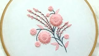 Woven Wheel Stitch, how to turn woven wheel into different flower, hand embroidery