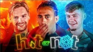 Brain Teasers, Bad Beards & Dogs with Kostas, Kelleher & Bradley | HOT OR NOT? | Liverpool FC