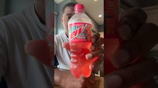 New Drink Alert! Mountain Dew Baja Caribbean Splash! #food #foodie #tastetest #soda #shorts #fyp