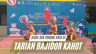 TARIAN BAJIDOR KAHOT || SISWI SDN PONDOK AREN 01|| Pentas P5 || Merdeka Belajar