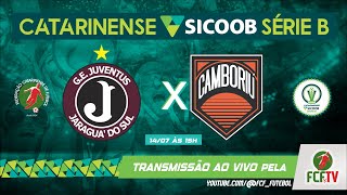 AO VIVO - JUVENTUS X CAMBORIÚ- CATARINENSE SICOOB SÉRIE B 2024