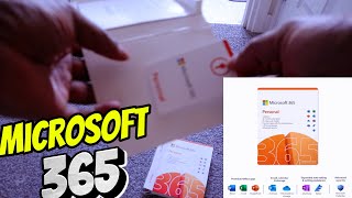 MICROSOFT 365 | Microsoft 365 Personal | Office 365 apps Unboxing