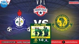 YANGA _1 VS POLISI TZ _0 Goli la mukoko Tunombe laipa point tatu yanga vpl 2020