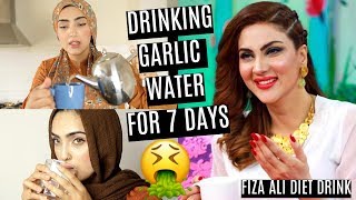 TRYING Fiza Ali's FAT BURN DRINK For 7 days | Diet Plan Weight Loss | Interview with Farah ~ Immy