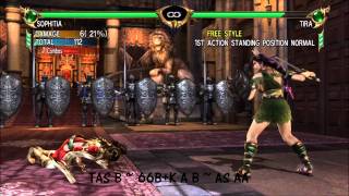 Soul Calibur 4: Sophitia Combo Movie