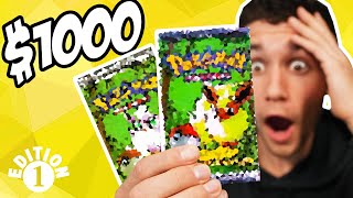 OPENING $1000 VINTAGE 1ST EDITION POKEMON BOOSTER PACKS