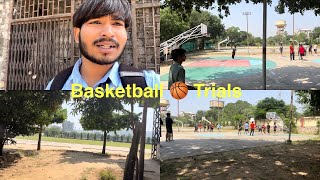 Basketball Trials in Rajasthan University | My Friend selected in Basketball Trials | RbhMehraVlogs