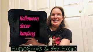 Halloween decor hunting (HomeGoods and At Home)