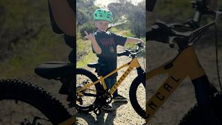 New bike day is best day ever #bike #viralvideo #kids #mountainbiking