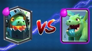 CLASH ROYALE | INFERNO DRAGON VS. BABY DRAGON! | Which Card Is Better?