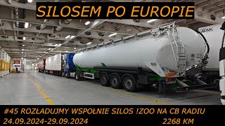 Silosem po Europie #45 Rozładujmy wspólnie silos ! Zoo na CB radiu! Wymieniamy śrubę od dekla !