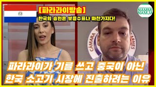 [파라과이방송] 파라과이가 기를 쓰고 중국이 아닌 한국 소고기 시장에 진출하려는 이유