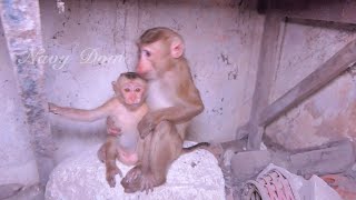 Angela takes refuge in an old building with other during heavy rain, they are not ignorant as before