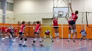 Pallavolo U18F ecc - G.S. Cagliero  vs  Pallavolo Picco Rossa