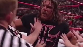 Undertaker and triple h brawl 22 april 2002 on monday night raw