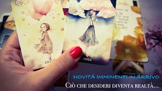 IL TUO DESIDERIO DIVERRÀ PRESTO REALTÀ...💕Tarocchi interattivi💗🔮Lettura Tarocchi AMORE e FUTURO 5D