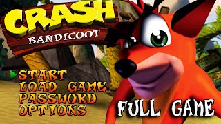 Crash Bandicoot - Complete 100% Walkthrough - FULL GAME  - No Commentary