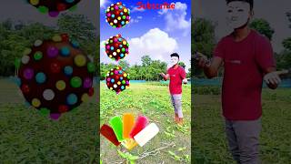 Candy crush to chocolate ice cream popcorn birthday cake  funny VFX magic video@realfoolsshorts63