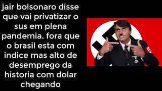 jair bolsonaro que privatizar o sus