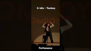 G-idle - Tomboy Dance Cover Solo Perfomance #kpop #gidletomboy #dancecover #shorts