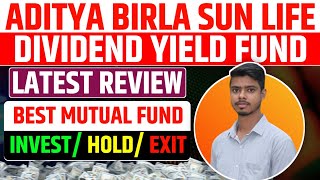 Aditya birla sun life dividend yield fund!! Aditya Birla Sun Life dividend yield fund review!!