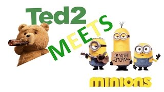 Ted Meets the Minions - Hilarious!!! 熊麻吉遇見小小兵 - 超好笑!!!