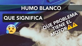 Porque hay HUMO BLANCO en el Escape del Auto al Encenderlo ⚠️