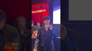 Youngjae is at the Dolce&Gabbana Experience and Discover Party 🕺🏻