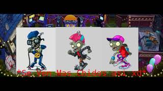 PvZ2 | Unused Animations Zombie Breakdancer and Mc Zombie