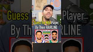 Gues The NBA Player By Their Hairline! #shorts #hairline #hair #nba #guesswho #guessinggame