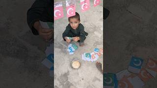 Happy independence day #14august #pakistanday #cutebaby #viral