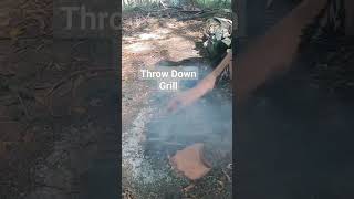 TJM Metalworks - Throw Down Grill #bushcraft