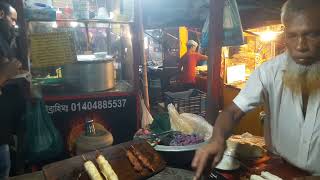 Very Tasty & Amazing  Chicken roll beside The Roadside#streetfood