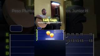 Lady Gaga Peso Pluma Tutorial Requinto Tabs #regionalmexicano #corridostumbados