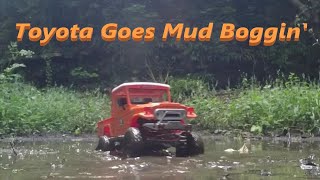 Classic Toyota goes mud Bogging - New 31 Turn 370 motor