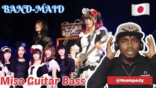 BAND-MAID ~ Misa’s Guitar Bass “Live At Zepp Tokyo” Noelspedy Reaction Video. Japan Heavy Metal Band