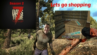 7 Days to Die - Day 33 - Look at my BASE!!! - Lets go shopping