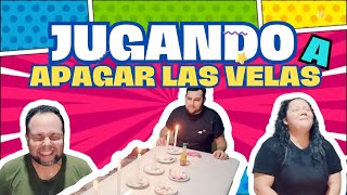 RETO DE APAGAR LAS VELAS * nos tocó comer Ajo 🤮🤮*#aventura #elsalvador #juegos #retoshorts30