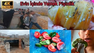 YK 2.Sezon 8.Bölüm - Evin İçinde Yemek Pişirdik (4K)