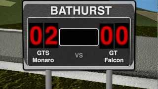 Bathurst 2012 # 3 - GTS Monaro v GT Falcon - Game Over