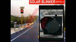 KTI How To Working of Solar Blinker Light, For Road Traffic Signals/Highway Optional/Blinker Flasher