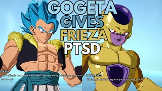 Gogeta Blue Quotes & Interactions Dragon Ball Sparking ZERO Quotes & Interactions