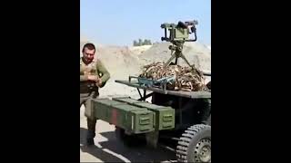 "VOLS" Anti-Tank Buggy Vehicle belonging to Ukrainian Combatants armed with a Stugna-P ATGM system