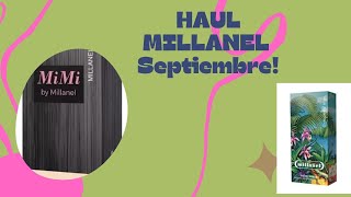 Haul Millanel Septiembre + Sorteo de maquillaje y perfumes!!!!