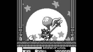 Dedede's royal payback - Kirby triple Deluxe [game boy version]