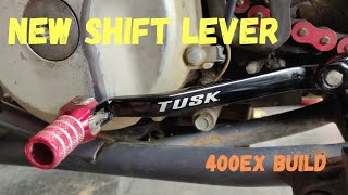 Installing Tusk Shift Lever | 400EX Build