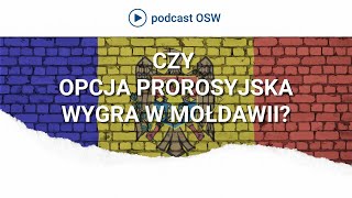 Wygra opcja prorosyjska? Druga tura wyborów prezydenckich w Mołdawii